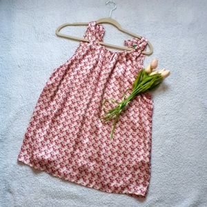 Benetton cherry blossom sleeveless top